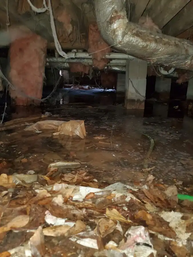 Crawl space flood assessment for Leak Detection & Repair in New Franklin